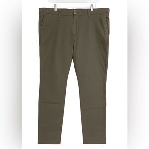 H&M Men's Grey Slim Fit Chino Pants Size:44X32